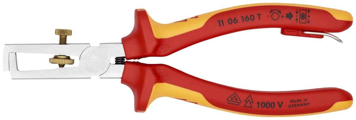 Kìm tuốt dây điện KNIPEX 11 06 160 T, dài 160mm thumbnail 6