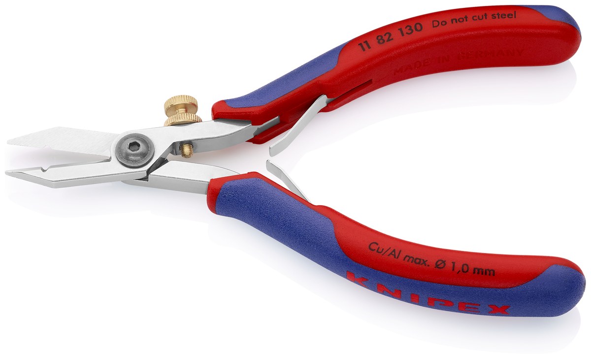 Kéo tuốt dây điện tử KNIPEX 11 82 130, dài 140mm thumbnail 2