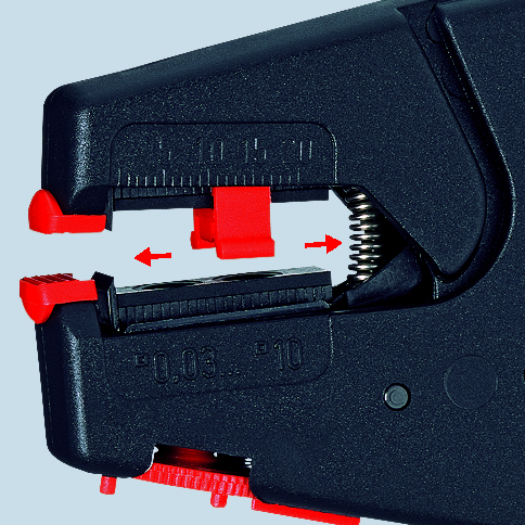 KNIPEX 12 40 200 EAN Self-Adjusting Insulation Stripper 200 mm thumbnail 3