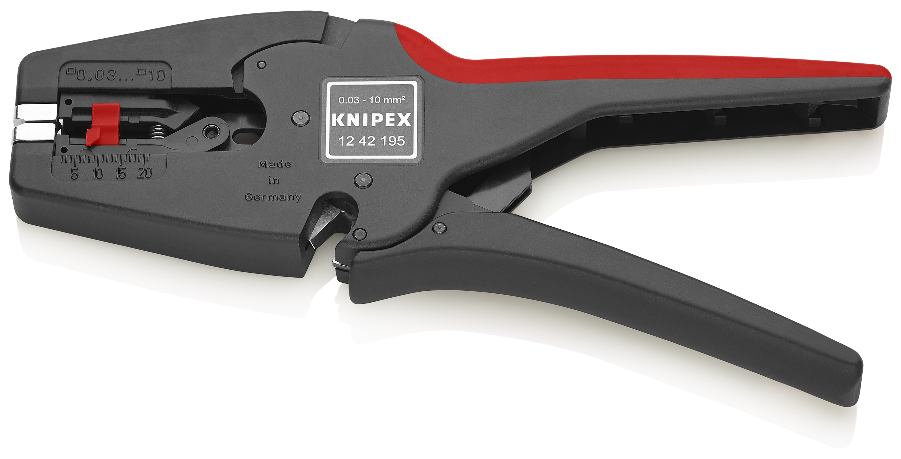 KNIPEX 12 42 195 SB MultiStrip 10 Automatic Insulation Stripper 195 mm