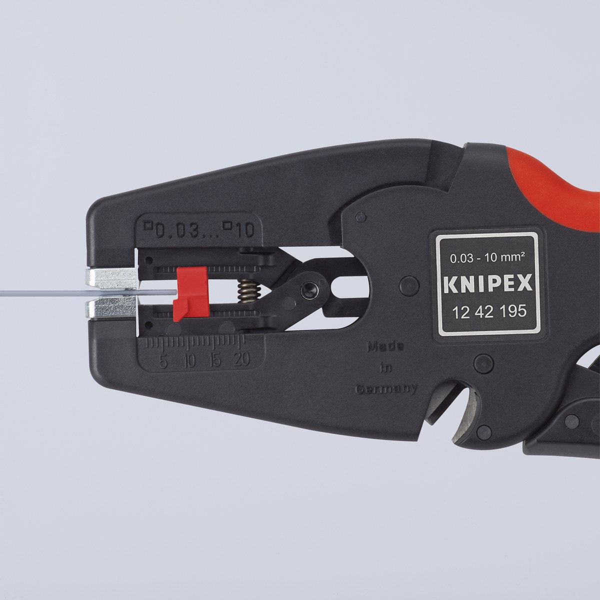Kìm tước dây tự động KNIPEX 12 42 195 SB, dài 195mm thumbnail 3