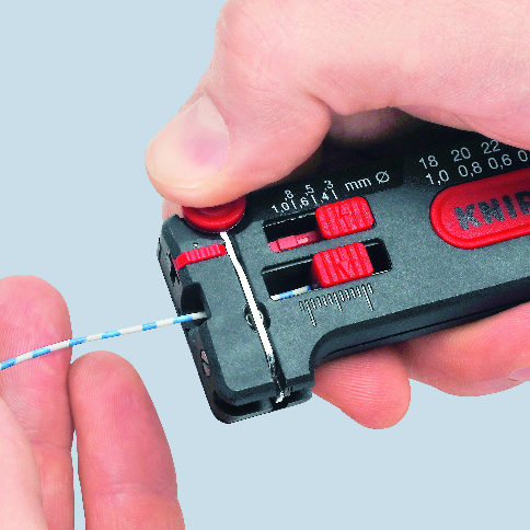 Kìm tuốt dây mini KNIPEX 12 80 040 SB, dài 100mm thumbnail 2
