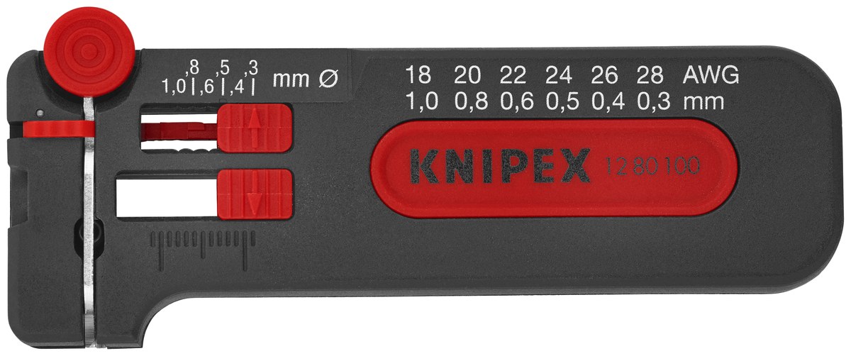 Kìm tuốt dây mini KNIPEX 12 80 100 SB, dài 100mm thumbnail 4