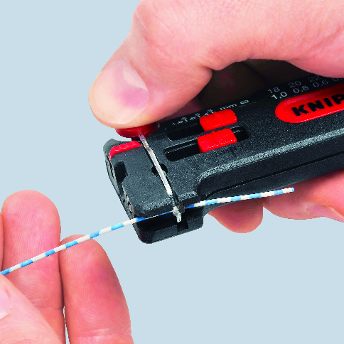 Kìm tuốt dây mini KNIPEX 12 80 100 SB, dài 100mm thumbnail 3