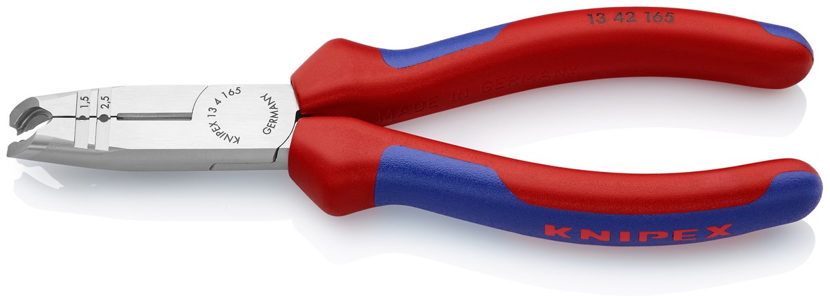Kìm cắt tuốt dây chính xác KNIPEX 13 42 165, dài 165mm