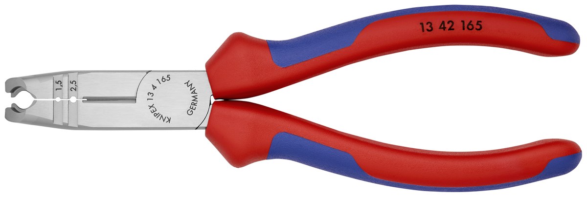 Kìm cắt tuốt dây chính xác KNIPEX 13 42 165, dài 165mm thumbnail 3