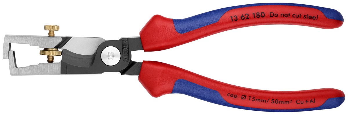 Kìm tuốt cắt cáp KNIPEX 13 62 180, dài 180mm thumbnail 3