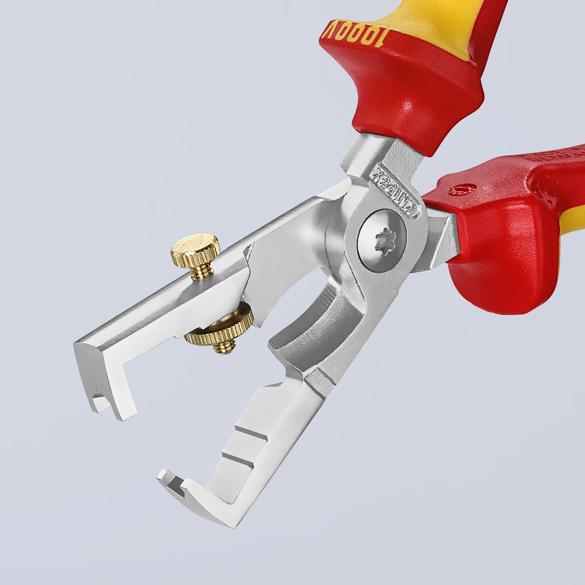 Kìm tuốt cắt cáp KNIPEX 13 66 180 SB, dài 180mm thumbnail 6