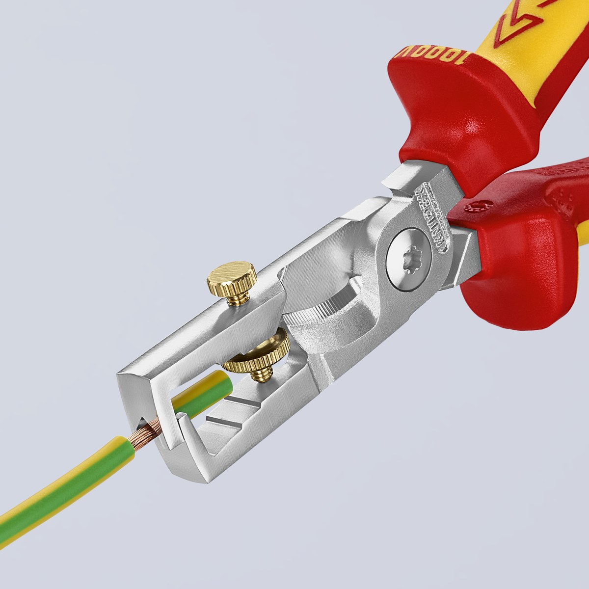 Kìm tuốt cắt cáp KNIPEX 13 66 180 T, dài 180mm thumbnail 4