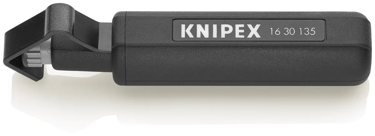 KNIPEX 16 30 145 SB Stripping Tool for spiral cutting 150 mm shock-resistant plastic body thumbnail 6