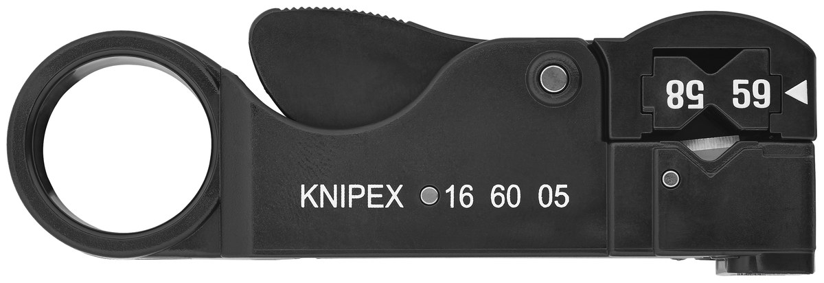 Dụng cụ tuốt dây KNIPEX 16 60 05 SB, dài 105mm