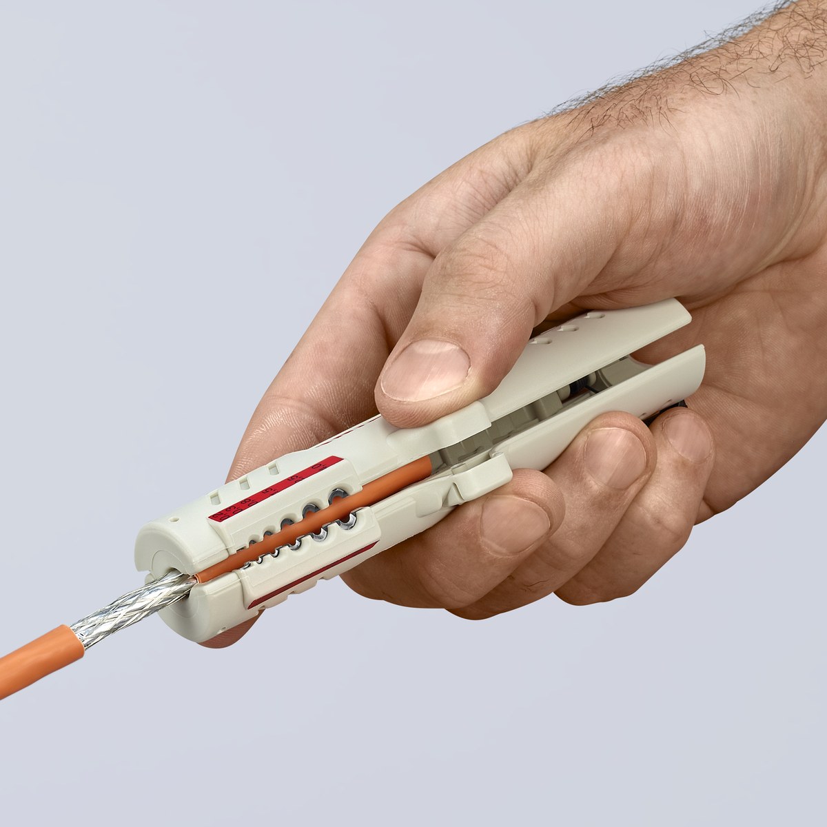 Dụng cụ tuốt dây KNIPEX 16 65 125 SB, dài 125mm thumbnail 4