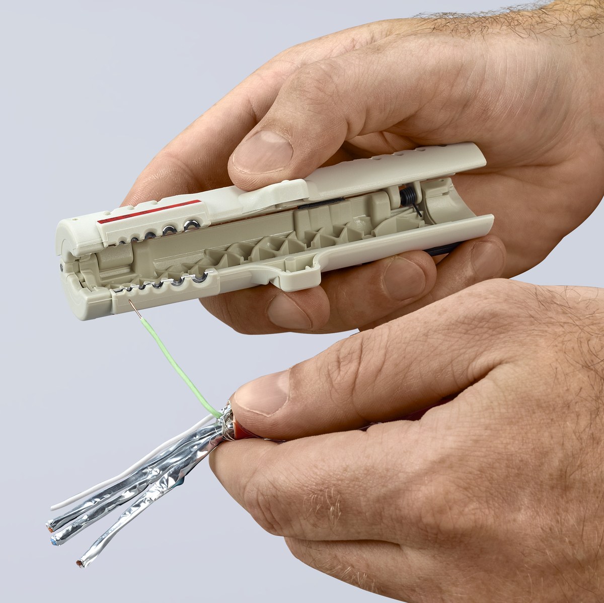 Dụng cụ tuốt dây KNIPEX 16 65 125 SB, dài 125mm thumbnail 6