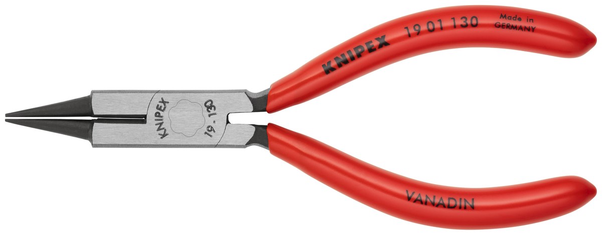 Kìm mỏ nhọn đầu tròn KNIPEX 19 01 130, dài 130mm thumbnail 4