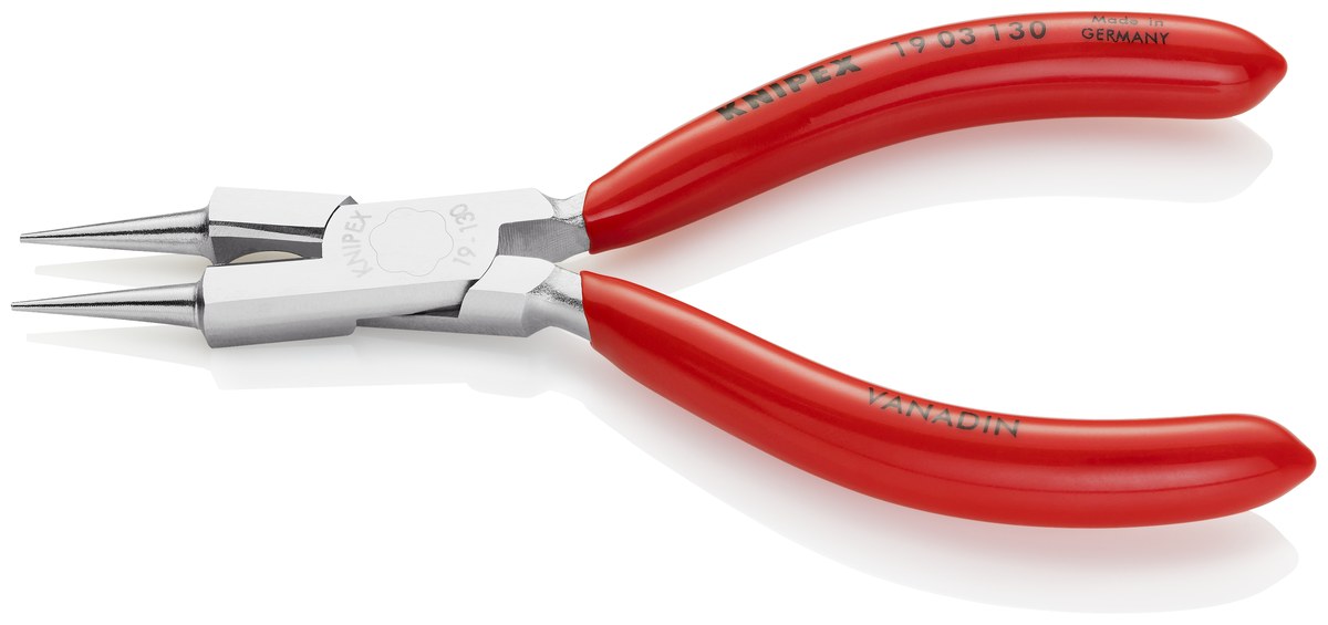 Kìm mỏ nhọn đầu tròn KNIPEX 19 03 130, dài 130mm thumbnail 2
