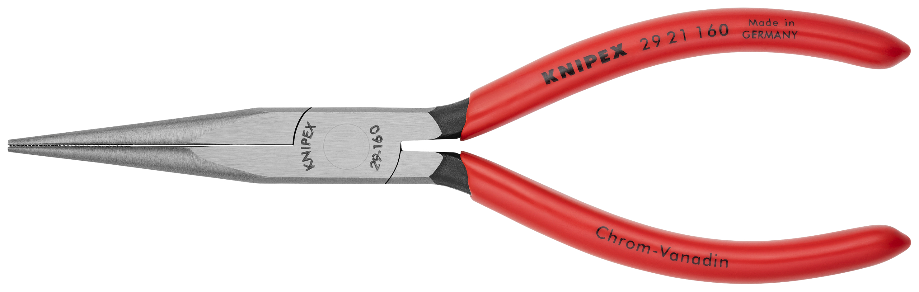 KNIPEX 29 21 160 Telephone Pliers 160 mm black atramentized with plastic coating polished thumbnail 3