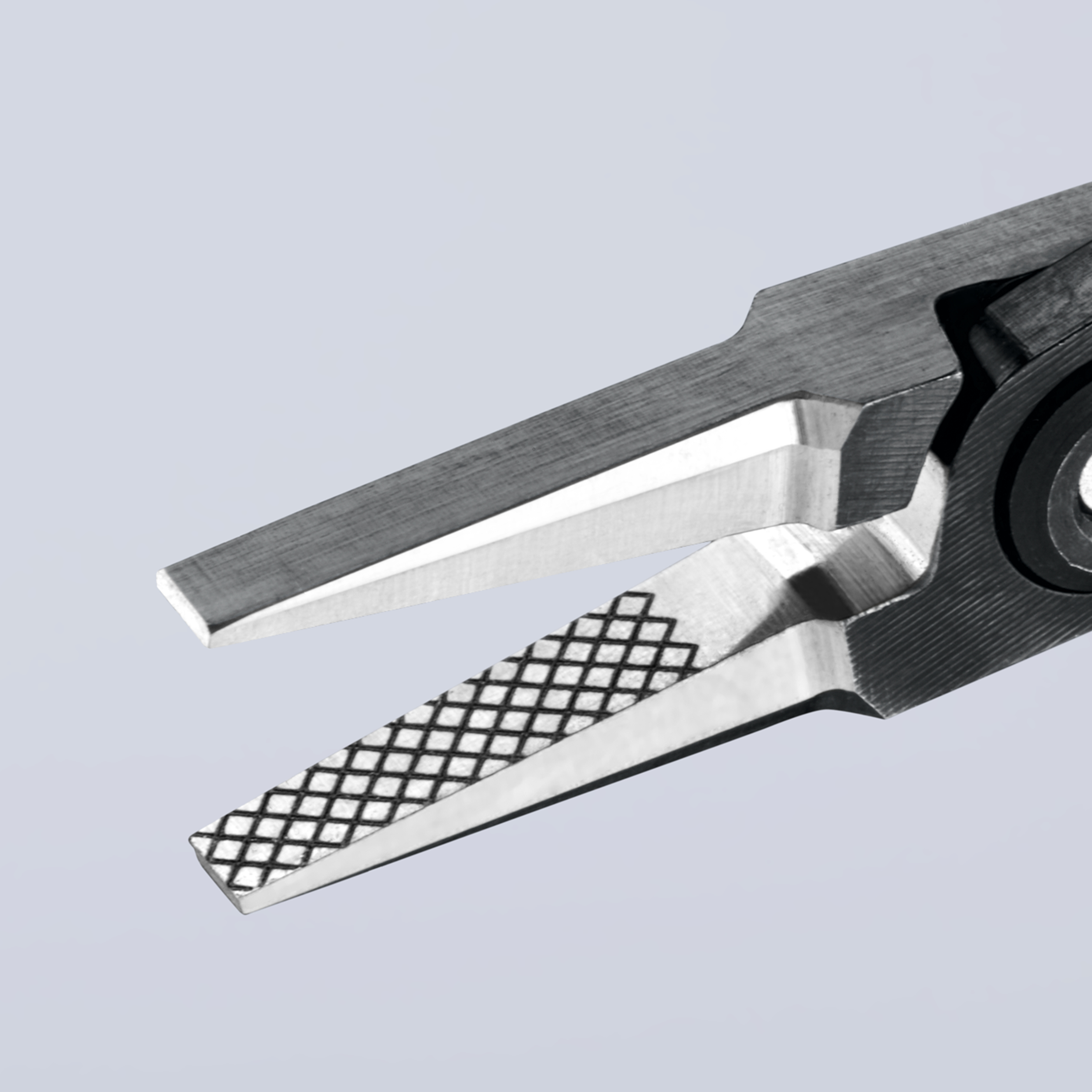 KNIPEX 34 42 130 ESD Precision Electronics Gripping Pliers ESD 130 mm burnished with multi-component handles polished thumbnail 6