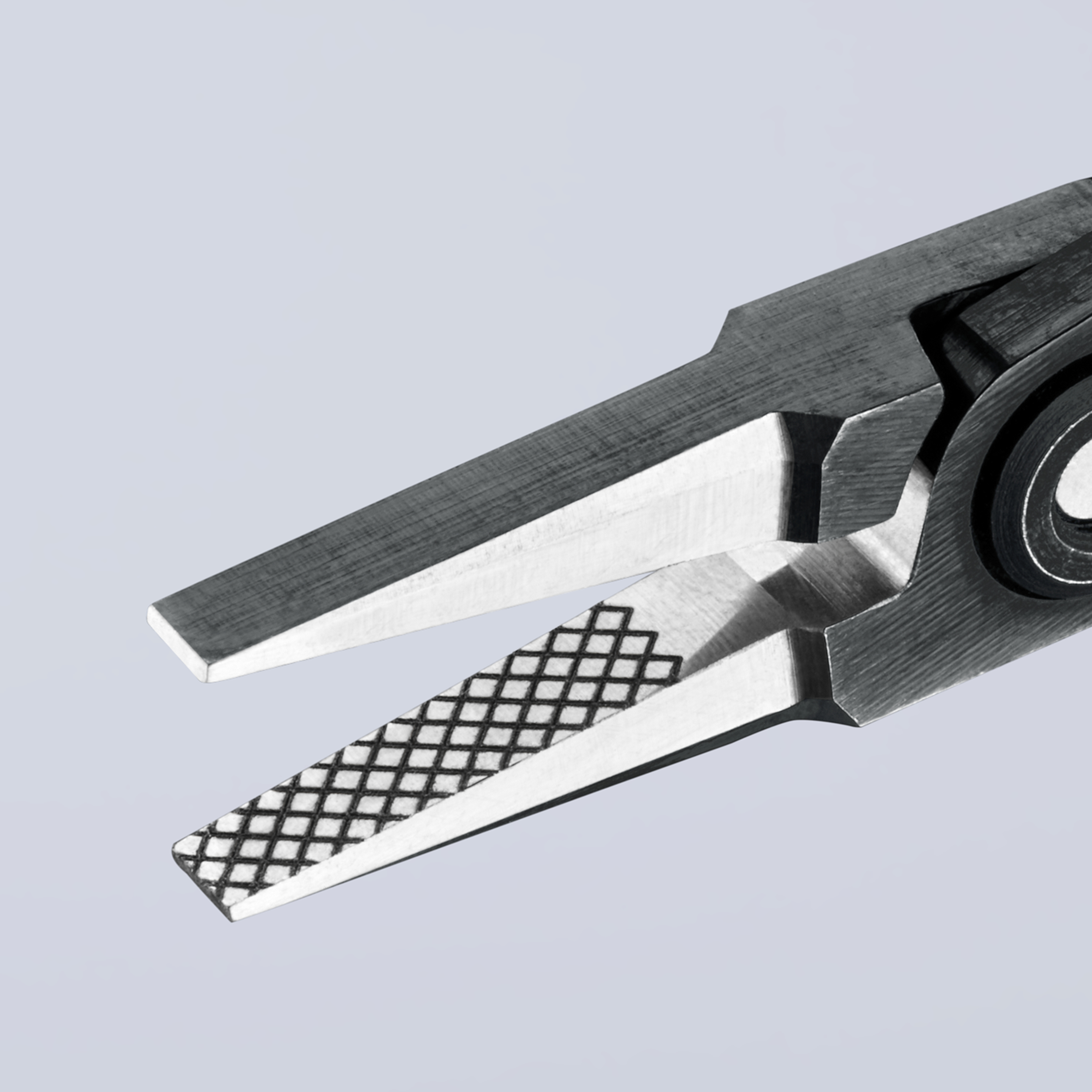 KNIPEX 34 42 130 Precision Electronics Gripping Pliers 130 mm burnished with multi-component handles polished thumbnail 3