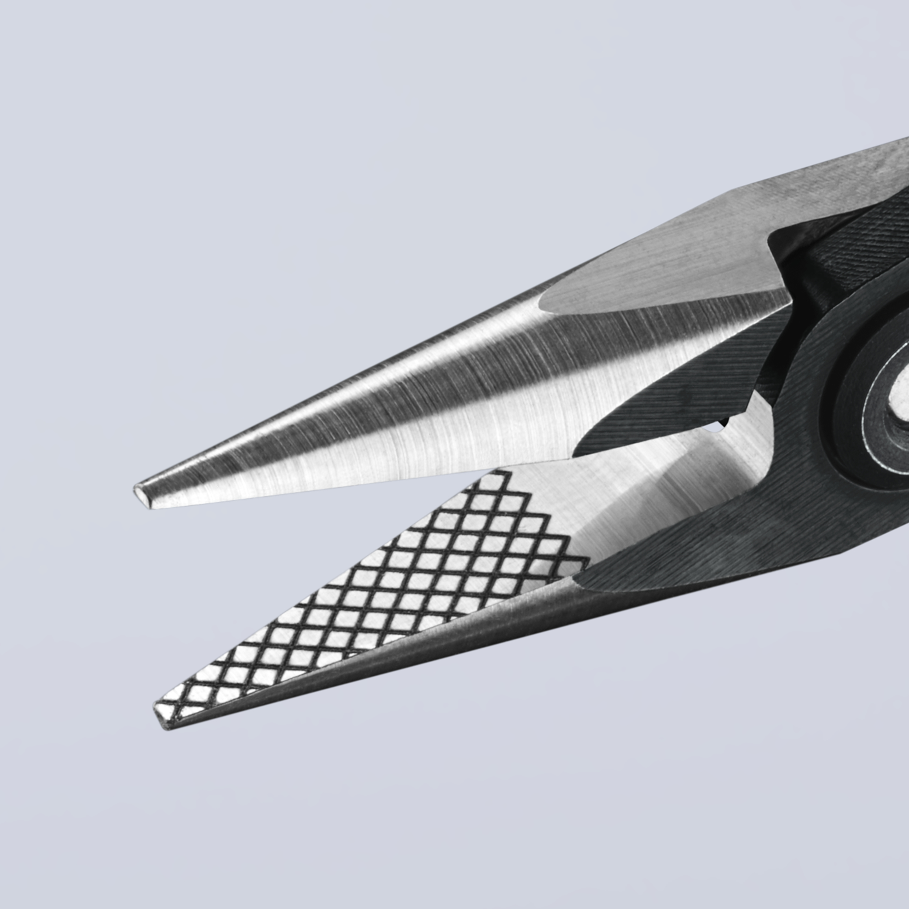 KNIPEX 34 52 130 Precision Electronics Gripping Pliers 130 mm burnished with multi-component handles polished thumbnail 6