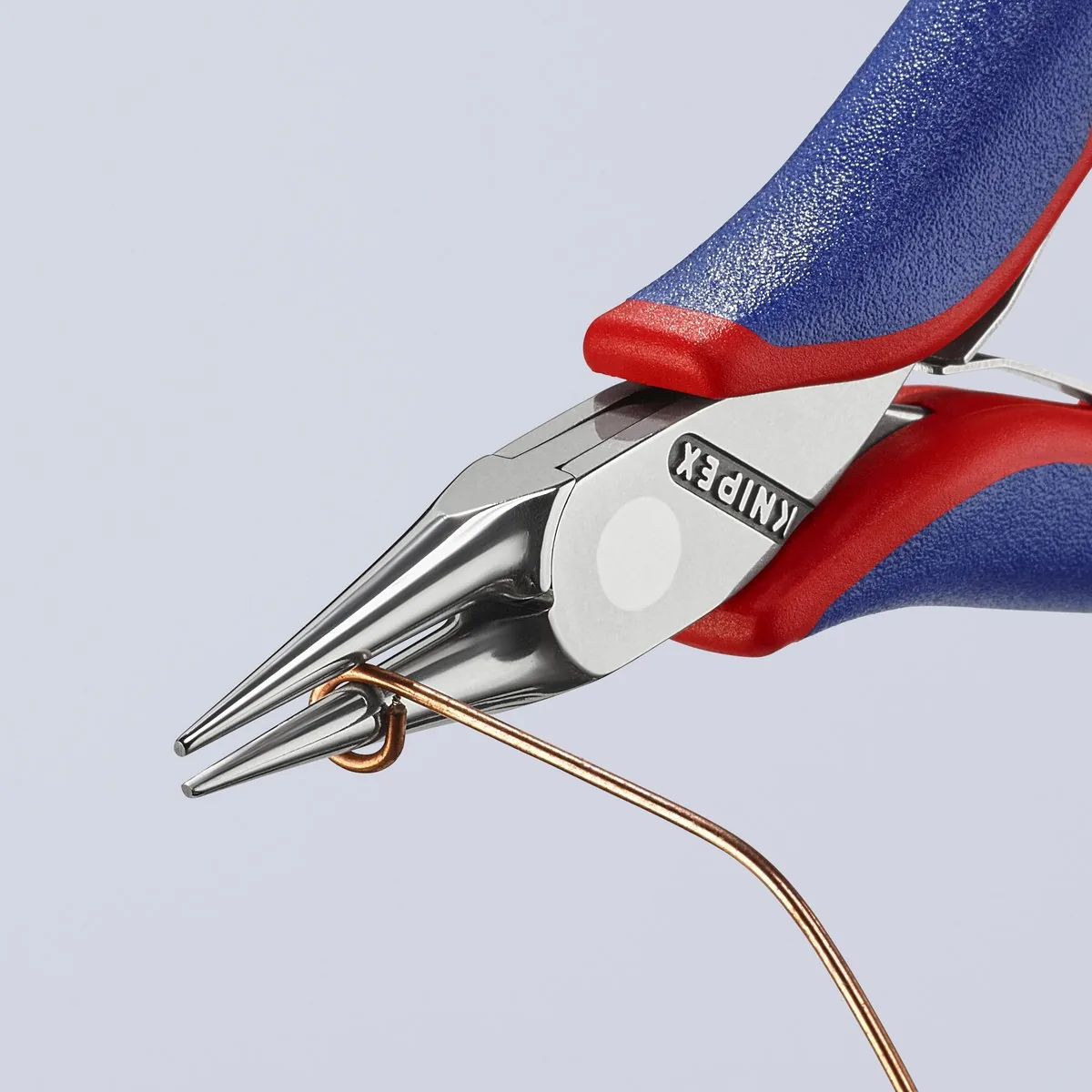 KNIPEX 35 32 115 Electronics Pliers with box joint 115 mm with multi-component handles mirror polished thumbnail 5
