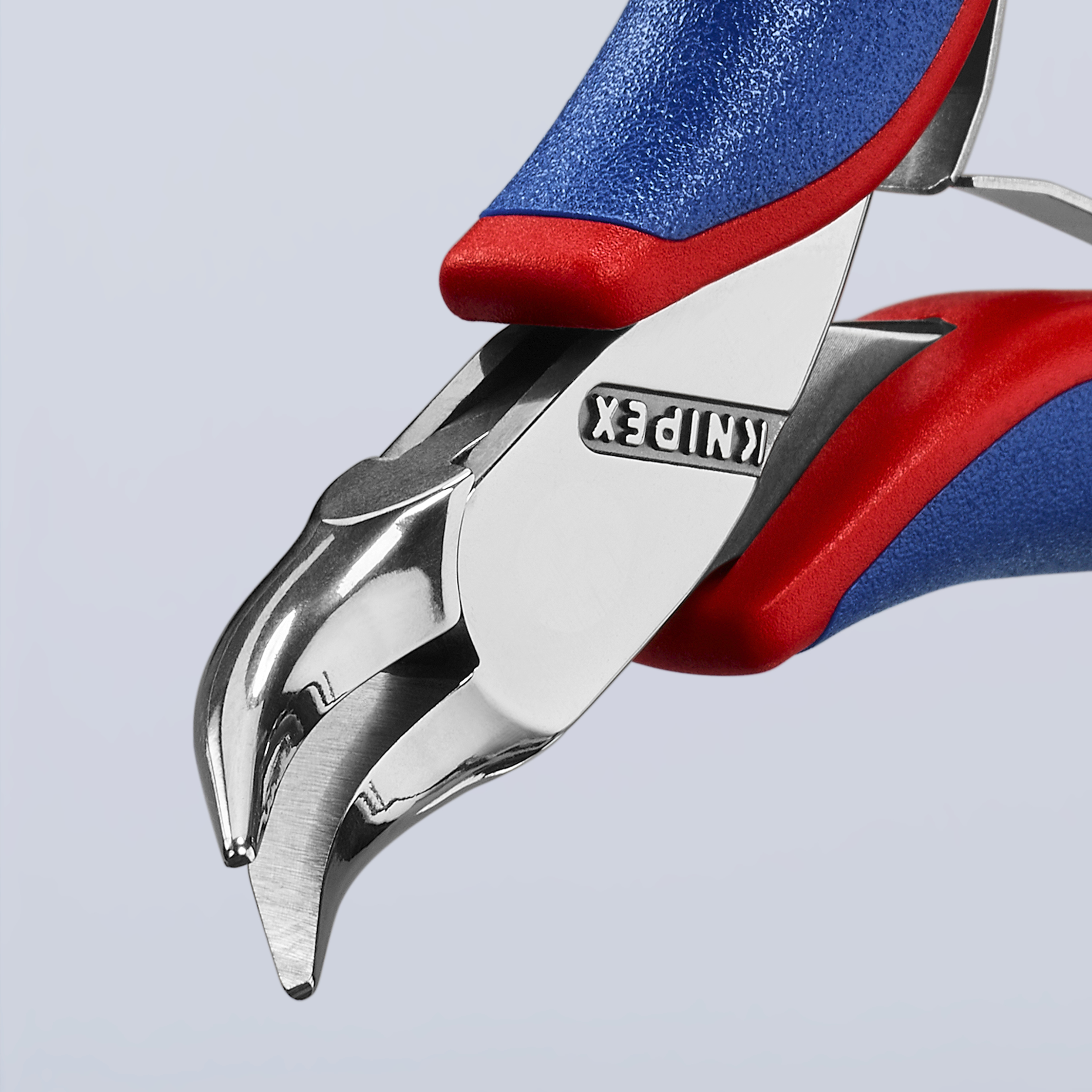 KNIPEX 35 42 115 SB Electronics Pliers with box joint 115 mm with multi-component handles mirror polished thumbnail 4