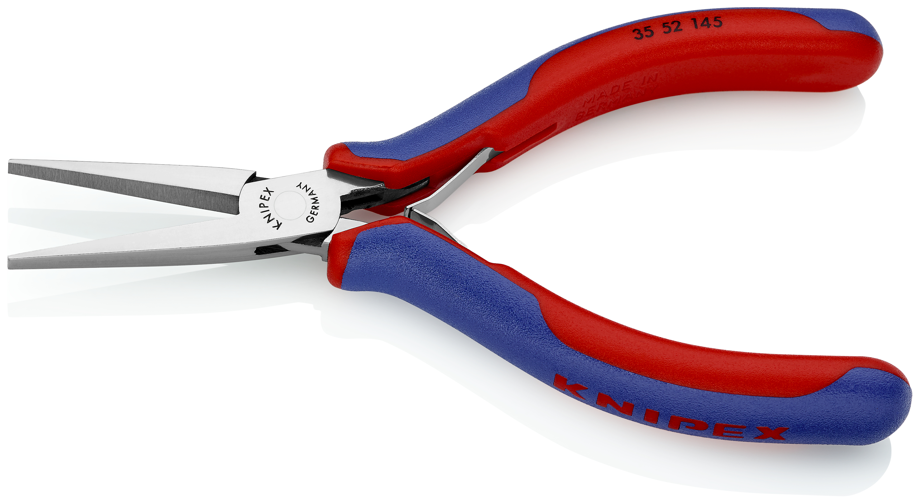 KNIPEX 35 52 145 Electronics Pliers with box joint 145 mm with multi-component handles mirror polished thumbnail 2