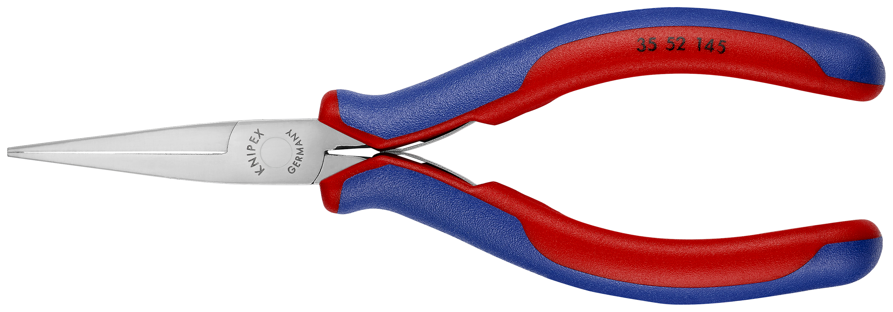 KNIPEX 35 52 145 Electronics Pliers with box joint 145 mm with multi-component handles mirror polished thumbnail 3