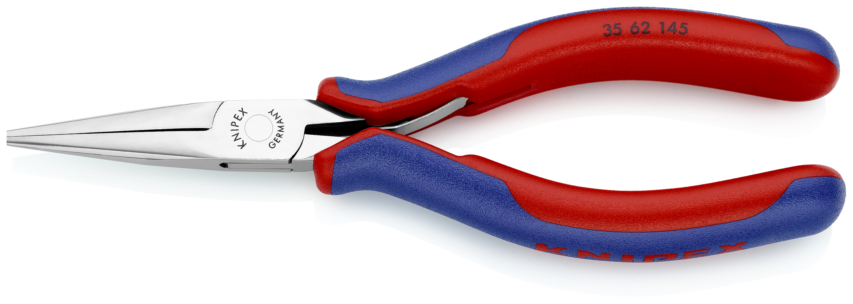 KNIPEX 35 62 145 SB Electronics Pliers 145 mm mirror polished with multi-component handles mirror polished