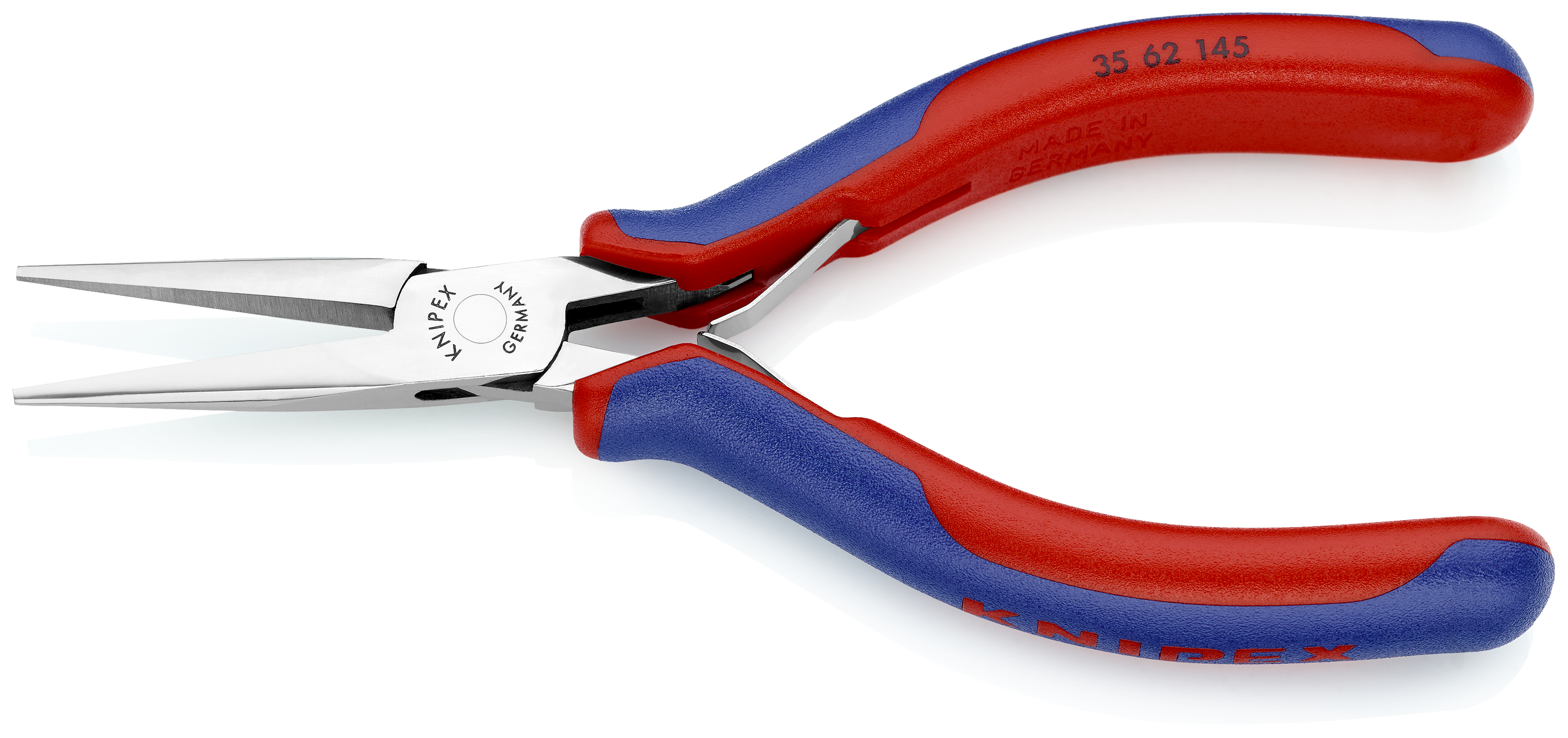 KNIPEX 35 62 145 SB Electronics Pliers 145 mm mirror polished with multi-component handles mirror polished thumbnail 2