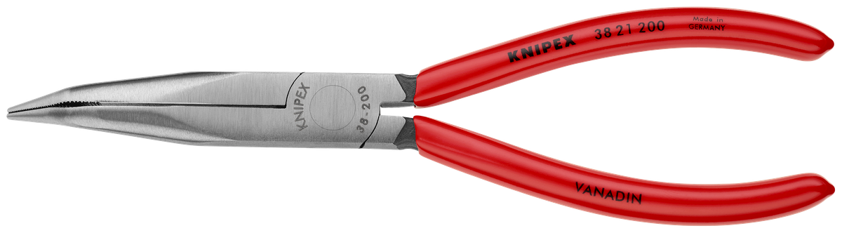 Kìm cơ khí mỏ cong 40° KNIPEX 38 21 200, dài 200mm thumbnail 3