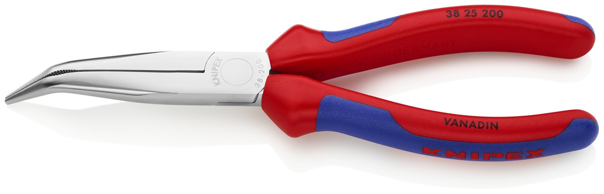 Kìm cơ khí mỏ cong 40° KNIPEX 38 25 200, dài 200mm