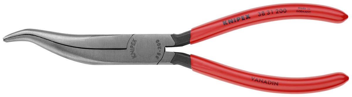 Kìm cơ khí mỏ cong nhọn KNIPEX 38 31 200, dài 200mm thumbnail 4