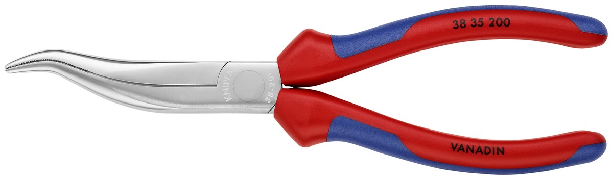 Kìm cơ khí mỏ cong nhọn KNIPEX 38 35 200, dài 200mm thumbnail 3