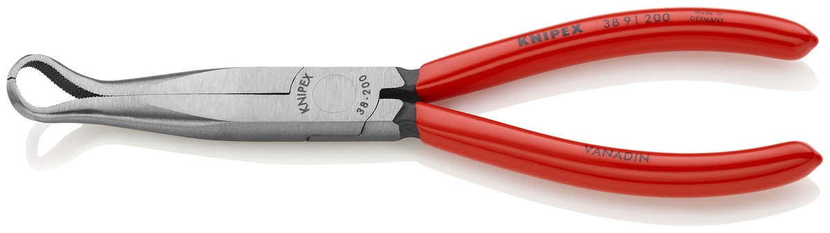Kìm gắp bugi 45° KNIPEX 38 91 200, dài 200mm
