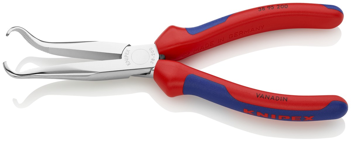 Kìm gắp bugi 45° KNIPEX 38 95 200, dài 200mm thumbnail 2