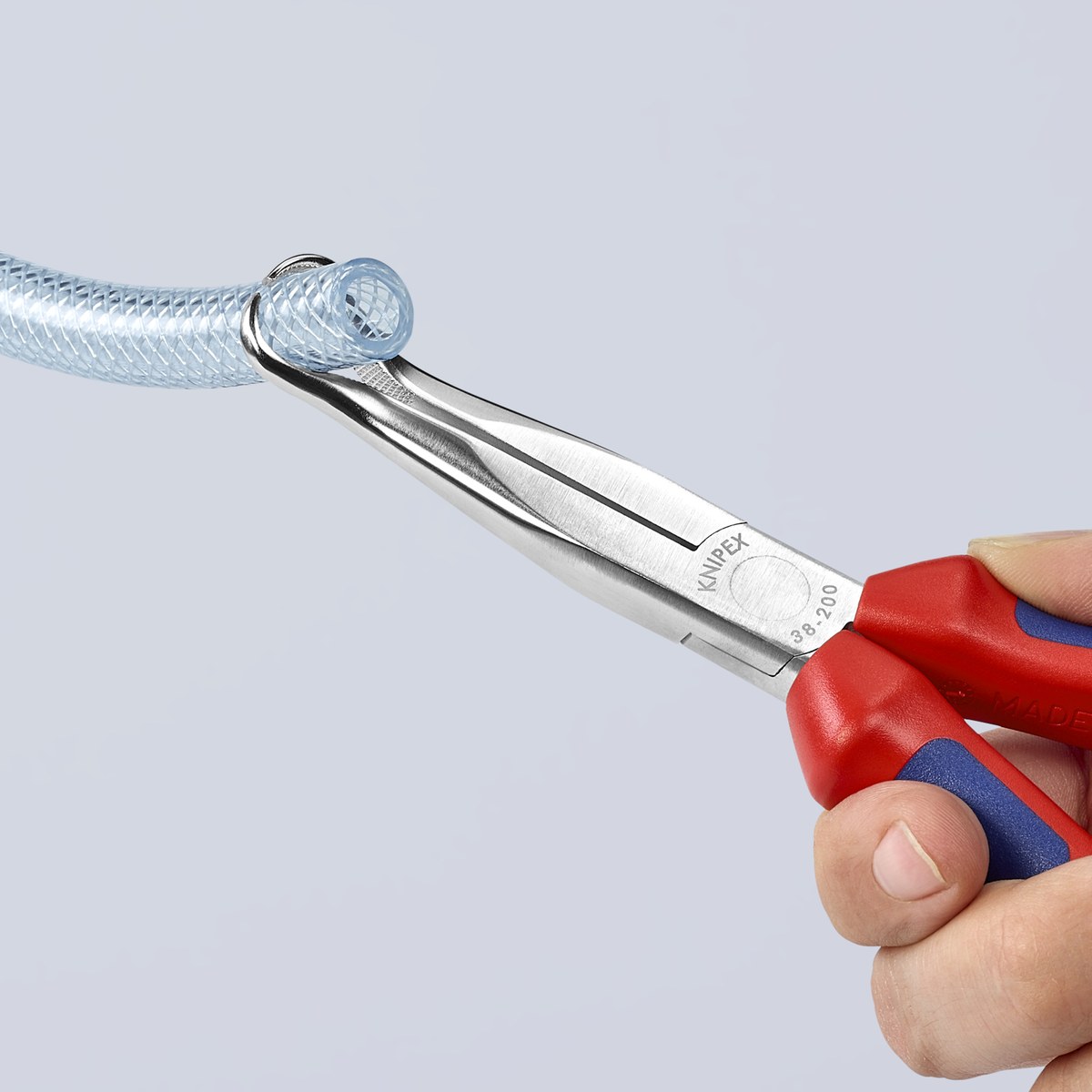 Kìm gắp bugi 45° KNIPEX 38 95 200, dài 200mm thumbnail 5