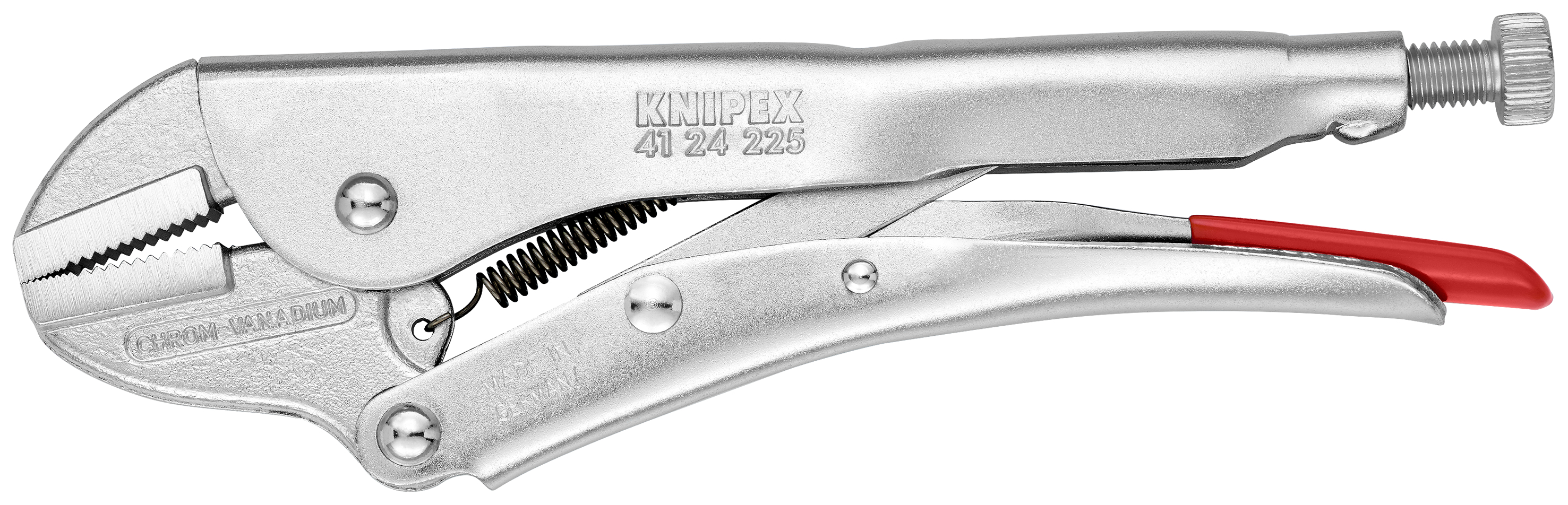KNIPEX 41 24 225 Grip Pliers 225 mm galvanized