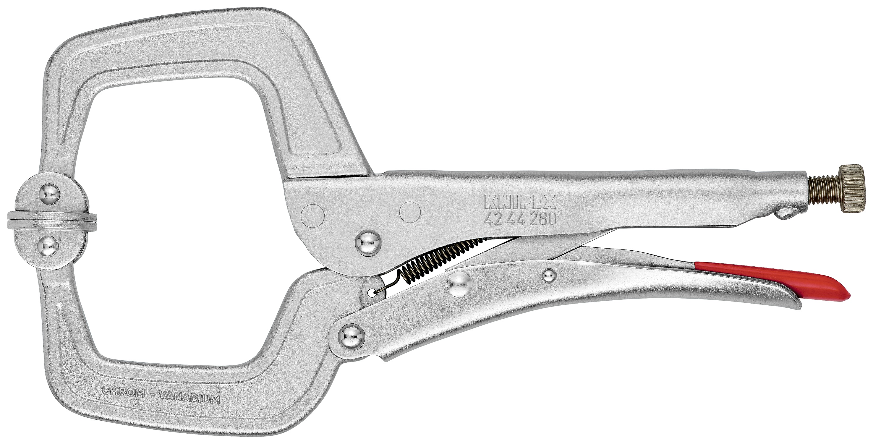 KNIPEX 42 44 280 Welding Grip Pliers 280 mm galvanized