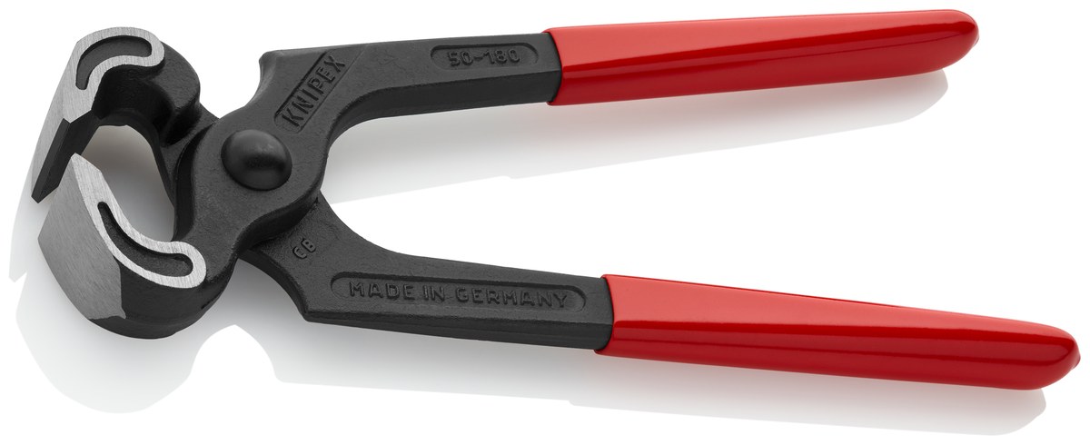 Kìm thợ mộc nhổ đinh KNIPEX 50 01 180 SB, dài 180mm thumbnail 4