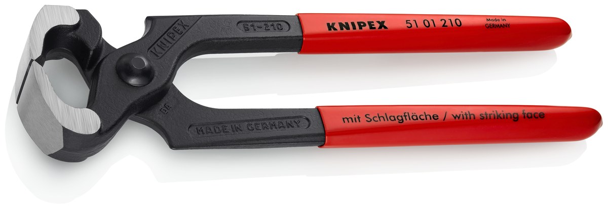 Kìm thợ mộc đầu búa KNIPEX 51 01 210, dài 210mm