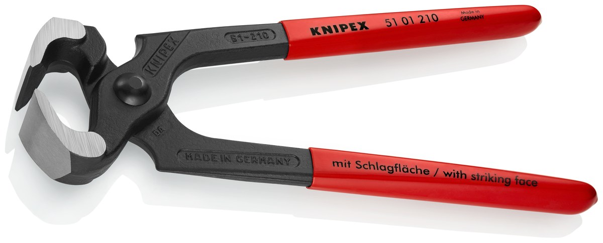Kìm thợ mộc đầu búa KNIPEX 51 01 210, dài 210mm thumbnail 2