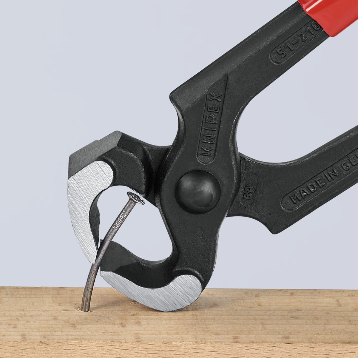 Kìm thợ mộc đầu búa KNIPEX 51 01 210, dài 210mm thumbnail 4