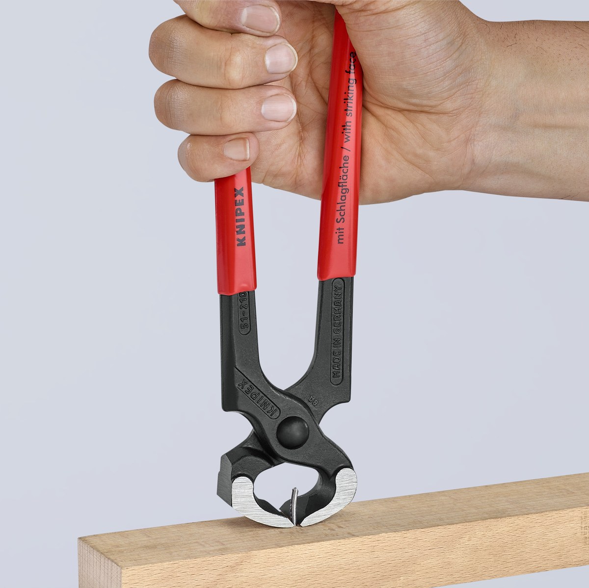 Kìm thợ mộc đầu búa KNIPEX 51 01 210, dài 210mm thumbnail 6