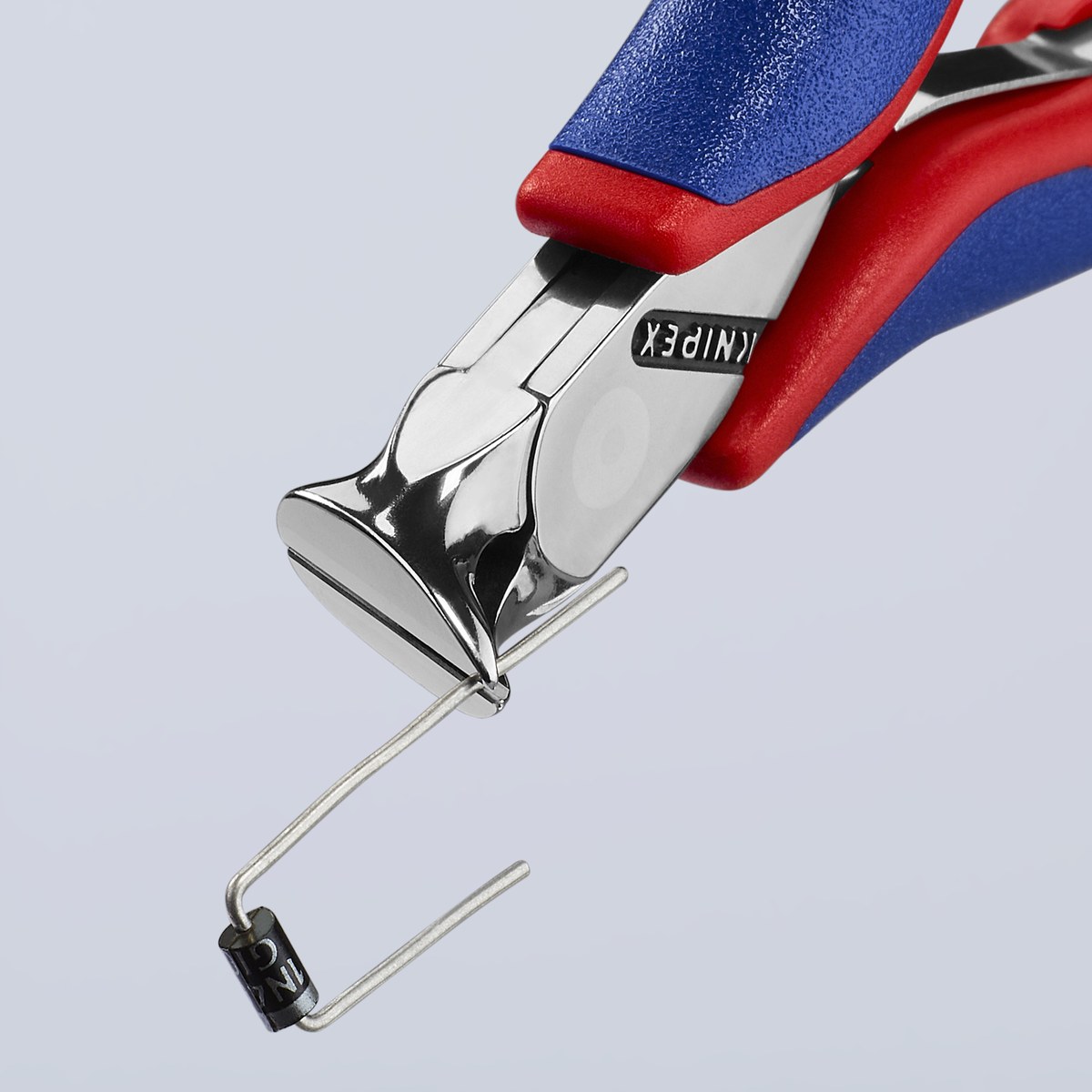 Kìm cắt đầu chân linh kiện nghiêng KNIPEX 62 12 120, dài 120mm thumbnail 3