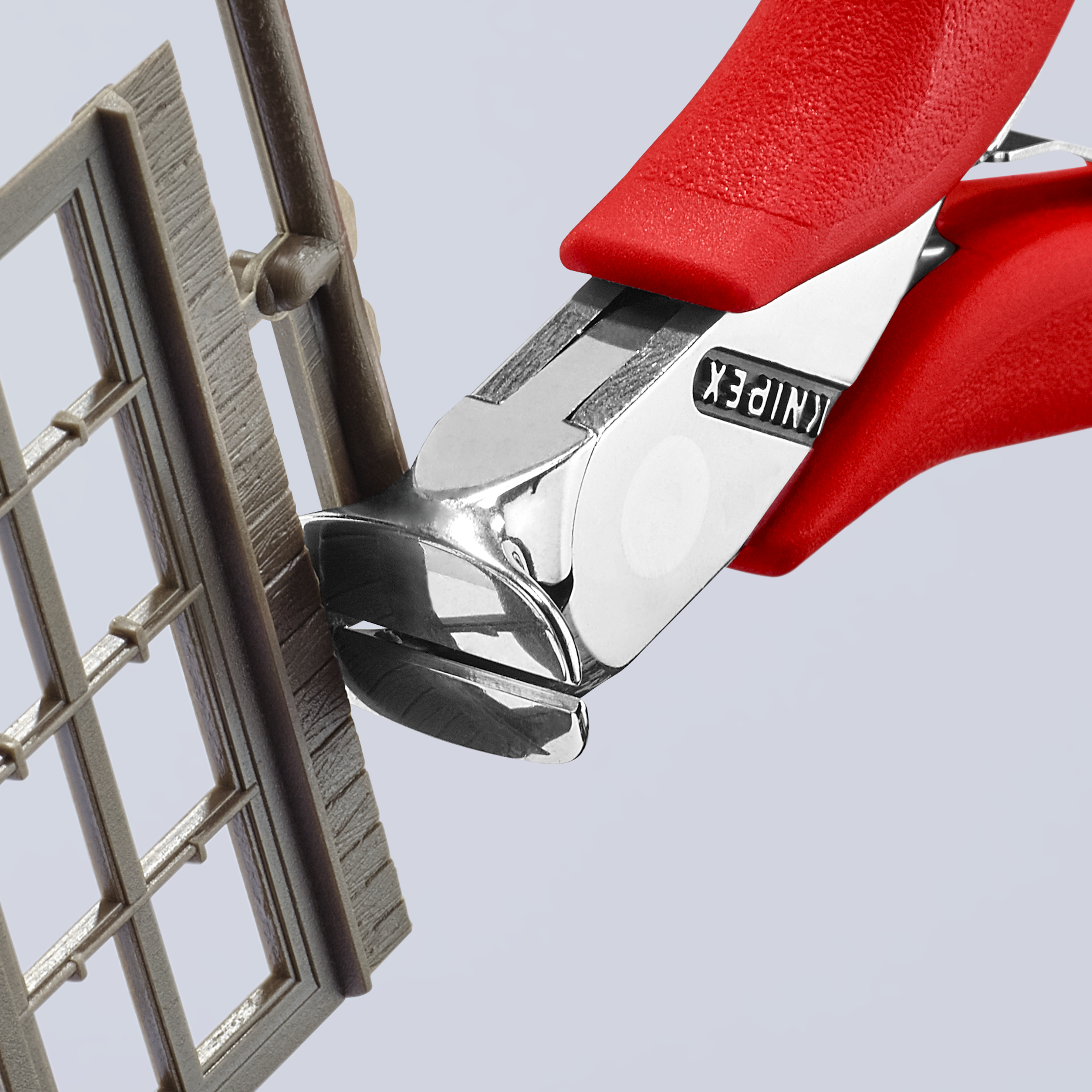 KNIPEX 64 11 115 Electronics End Cutting Nipper 115 mm with non-slip plastic grips mirror polished thumbnail 3