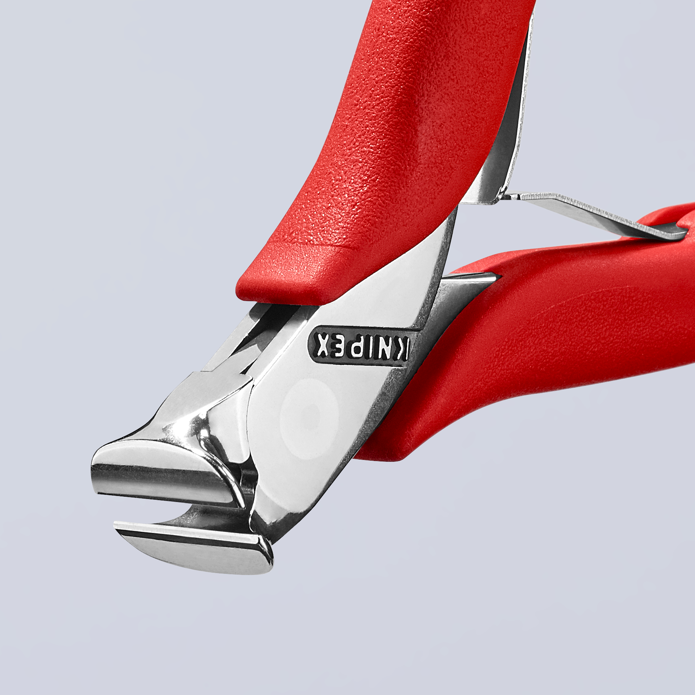 KNIPEX 64 11 115 Electronics End Cutting Nipper 115 mm with non-slip plastic grips mirror polished thumbnail 4