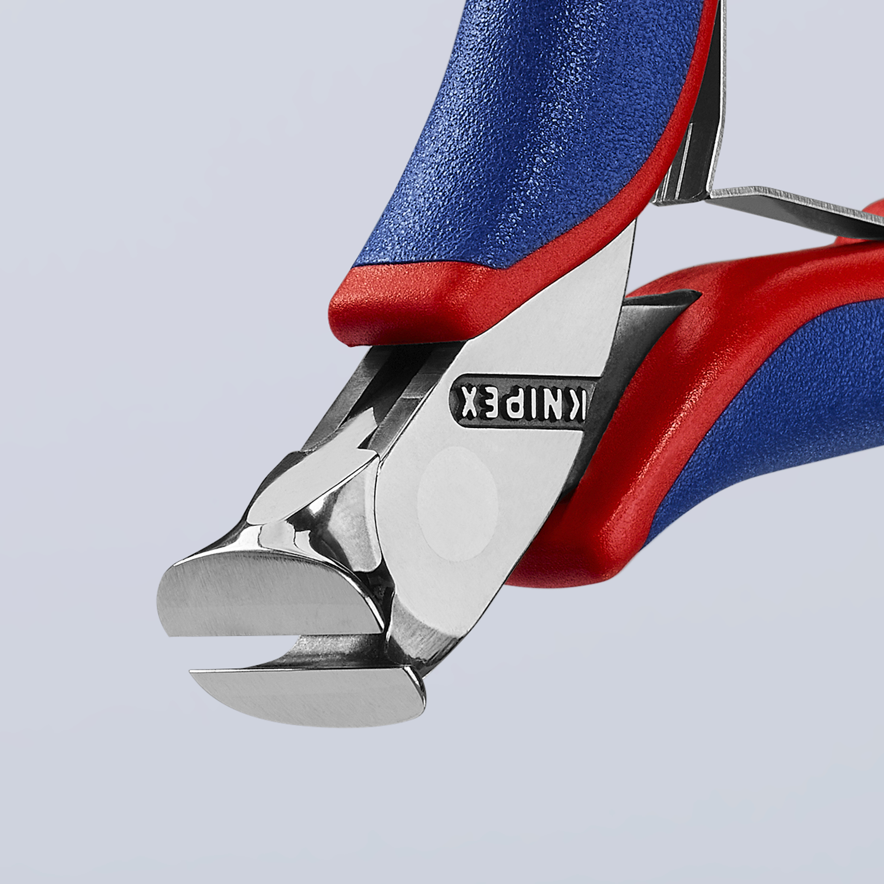 KNIPEX 64 12 115 ESD Electronics End Cutting Nippers ESD 115 mm with multi-component handles mirror polished thumbnail 8