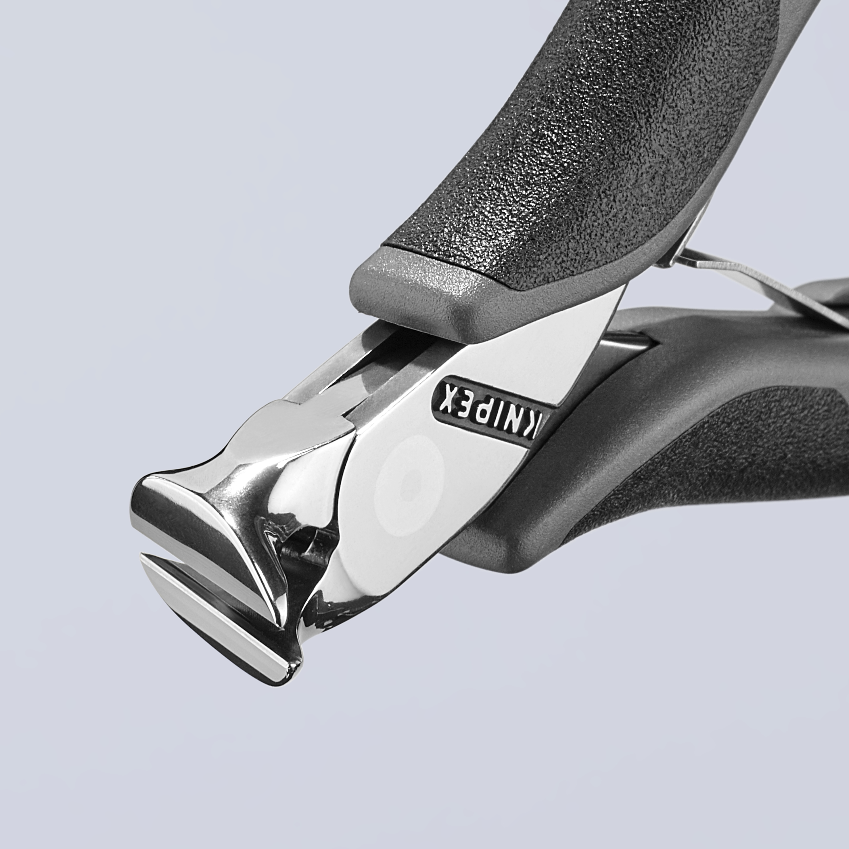 KNIPEX 64 32 120 ESD Electronics End Cutting Nippers ESD 120 mm with multi-component handles mirror polished thumbnail 5