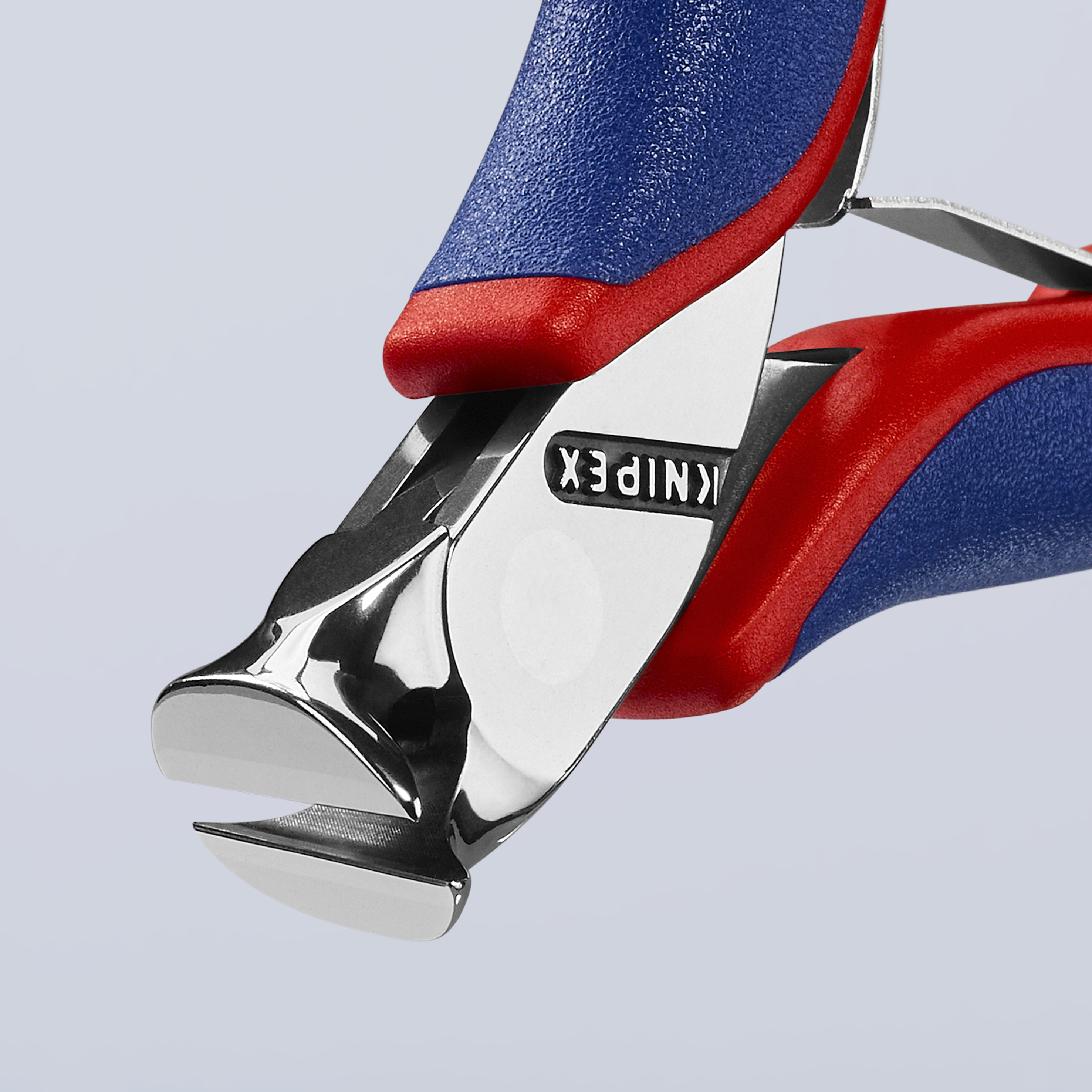 KNIPEX 64 32 120 Electronics End Cutting Nipper 120 mm with multi-component handles mirror polished thumbnail 6