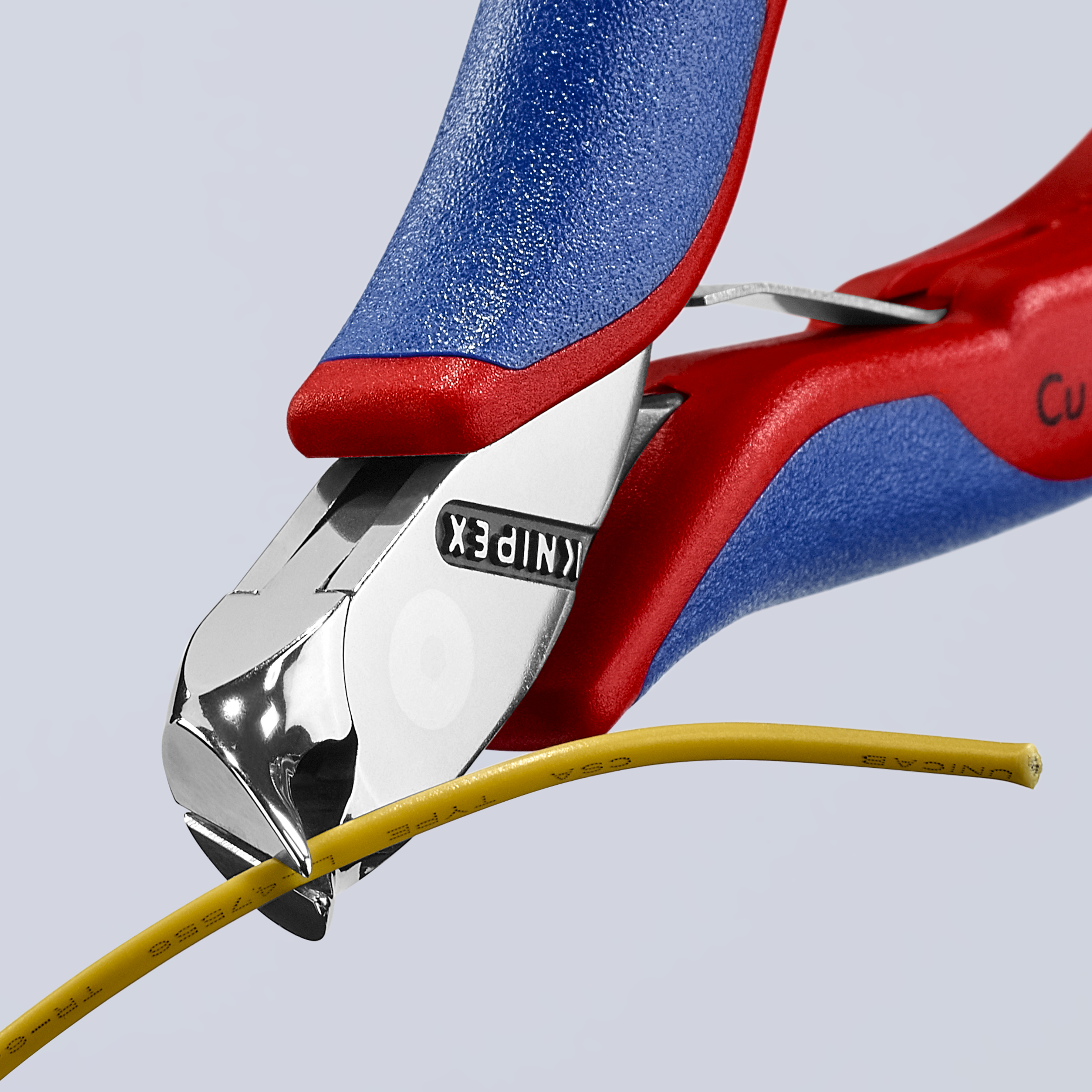 KNIPEX 64 42 115 SB Electronics End Cutting Nipper 115 mm with multi-component handles mirror polished thumbnail 3
